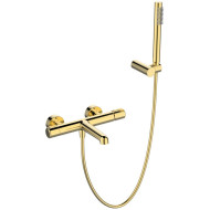 Смеситель для ванны BelBagno Uno UNO-VASM/DFS-ORO Золото