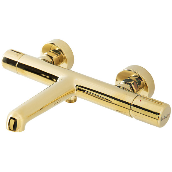 Смеситель для ванны BelBagno Uno UNO-VASM/DFS-ORO Золото