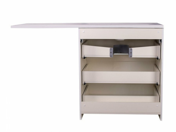 Тумба под раковину Style Line Даллас 150 СС-00002305 Белый глянец