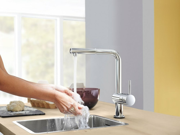 Смеситель для кухни Grohe Minta 32168DC0 Суперсталь Смеситель для кухни Grohe Minta 32168DC0 Суперсталь