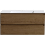 Тумба под раковину Vincea Luka 100 VMC-2L100TO подвесная T.Oak
