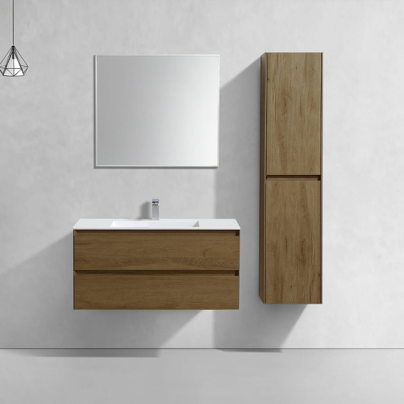 Тумба под раковину Vincea Luka 100 VMC-2L100TO подвесная T.Oak