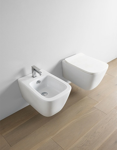 Биде Artceram A16 ASB001 05 00 подвесное Белое матовое