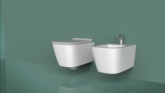 Биде Artceram A16 ASB001 05 00 подвесное Белое матовое