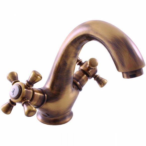 Смеситель для раковины Rav Slezak Morava retro MK328.5SM Бронза