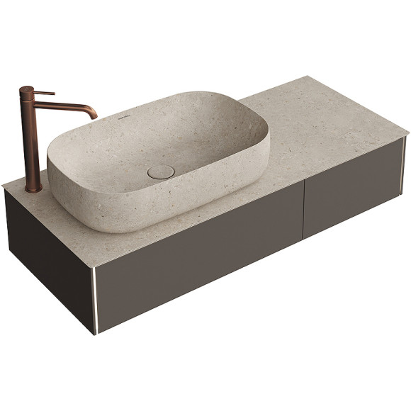 Тумба под раковину Kerama Marazzi Magica 120 MA.120.2\EGR.M подвесная Вечерний серый матовый Тумба под раковину Kerama Marazzi Magica 120 MA.120.2\EGR.M подвесная Вечерний серый матовый