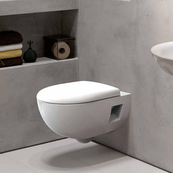 Унитаз Geberit Renova 203070000 подвесной без сиденья