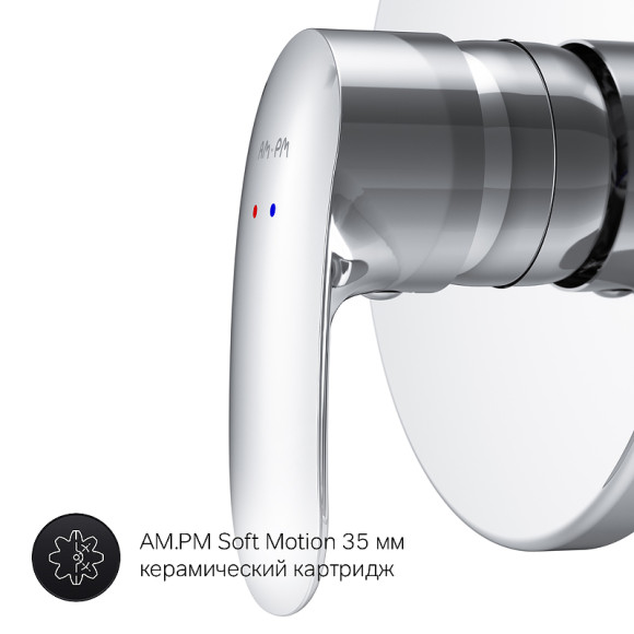 Смеситель для душа AM.PM Like F8075000 Хром Смеситель для душа AM.PM Like F8075000 Хром