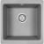 Кухонная мойка Paulmark Gera 50 PM104546-GRM Серый металлик
