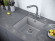 Кухонная мойка Paulmark Gera 50 PM104546-GRM Серый металлик Кухонная мойка Paulmark Gera 50 PM104546-GRM Серый металлик