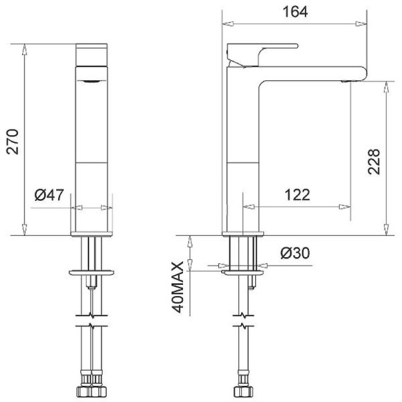 Смеситель для раковины Migliore Tenesi 25416 Хром