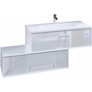 Тумба под раковину Marka One Milacco 100П У72787 подвесная Pure White Тумба под раковину Marka One Milacco 100П У72787 подвесная Pure White