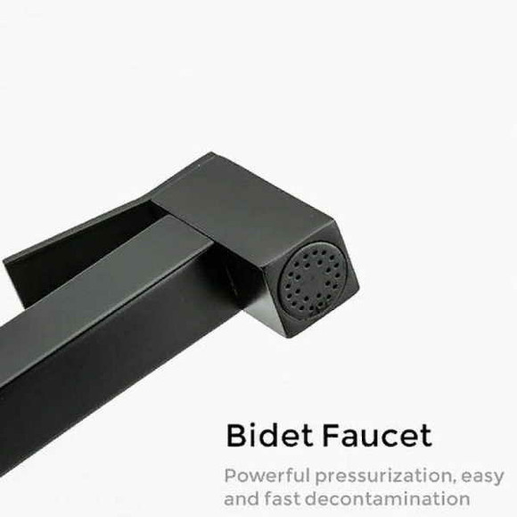 Гигиенический душ со смесителем Gappo G17-6 G7217-6 Черный матовый