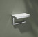 Держатель туалетной бумаги Keuco Collection Reva 12873 019000 с полкой Хром Держатель туалетной бумаги Keuco Collection Reva 12873 019000 с полкой Хром