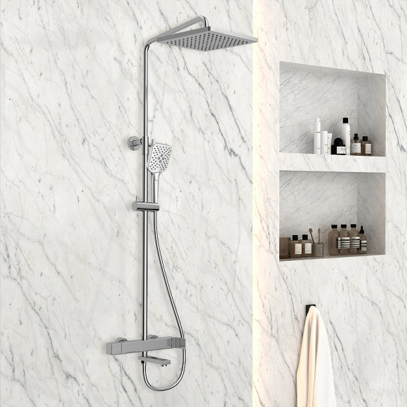 Душевая система Vincea Cube VSFS-1C1CH Хром