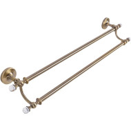 Полотенцедержатель Art&Max Antic Crystal AM-E-2648SJ-Br двойной Бронза Полотенцедержатель Art&Max Antic Crystal AM-E-2648SJ-Br двойной Бронза