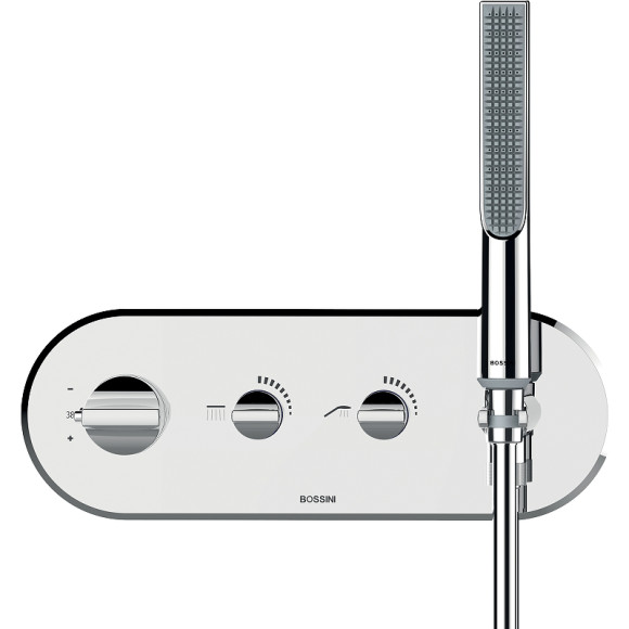 Смеситель для душа Bossini Apice Z00523.030 с термостатом Хром