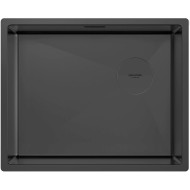 Кухонная мойка Paulmark Next-Skew 54 Uni PM885444-MBN Черная матовая Кухонная мойка Paulmark Next-Skew 54 Uni PM885444-MBN Черная матовая