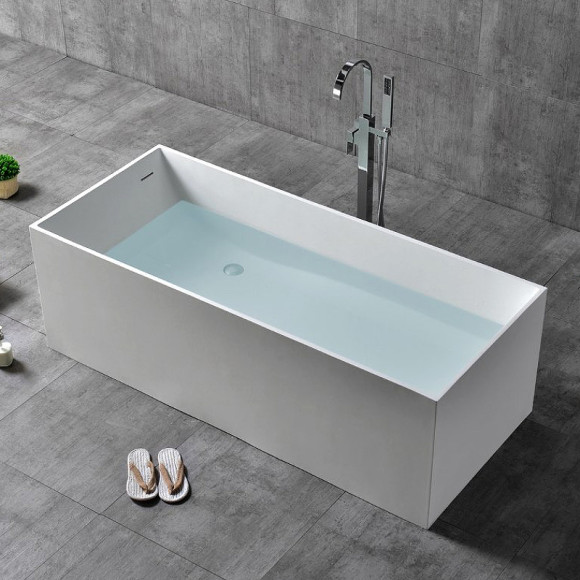 Ванна из искусственного камня Abber Stein 180x76 AS9642-1.8 без гидромассажа Ванна из искусственного камня Abber Stein 180x76 AS9642-1.8 без гидромассажа