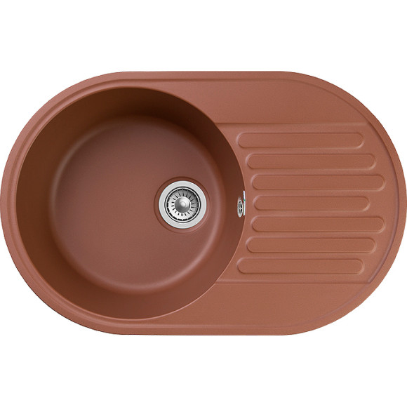 Кухонная мойка GranFest Quarz GF-Z18 Терракот Кухонная мойка GranFest Quarz GF-Z18 Терракот