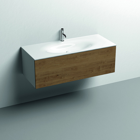 Тумба под раковину Kerasan Shape 120 9325K3 подвесная Дуб Белая Тумба под раковину Kerasan Shape 120 9325K3 подвесная Дуб Белая