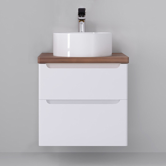 Тумба под раковину Jorno Wood 60 wood.01.60/P/W подвесная Белая Тумба под раковину Jorno Wood 60 wood.01.60/P/W подвесная Белая