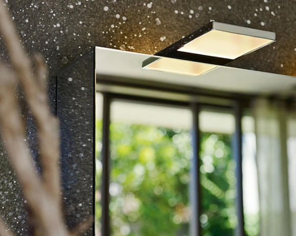 Зеркальный шкаф Keuco Royal 15 50 L 14401171201 с подсветкой Алюминий