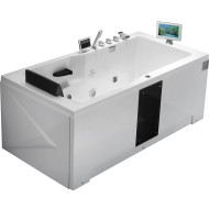 Акриловая ванна Gemy 171x86 G9066 II O R с гидромассажем