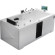 Акриловая ванна Gemy 171x86 G9066 II O R с гидромассажем Акриловая ванна Gemy 171x86 G9066 II O R с гидромассажем