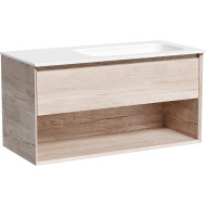 Тумба под раковину Sancos Marmi 1.0 100 R MR1.0100REG подвесная Дуб галифакс натуральный