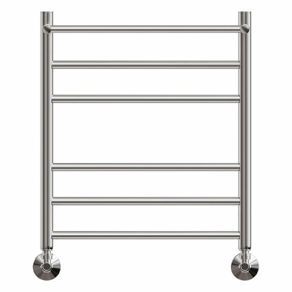 Водяной полотенцесушитель Point Аврора PN10156P П5 500x600 с полкой Хром Водяной полотенцесушитель Point Аврора PN10156P П5 500x600 с полкой Хром