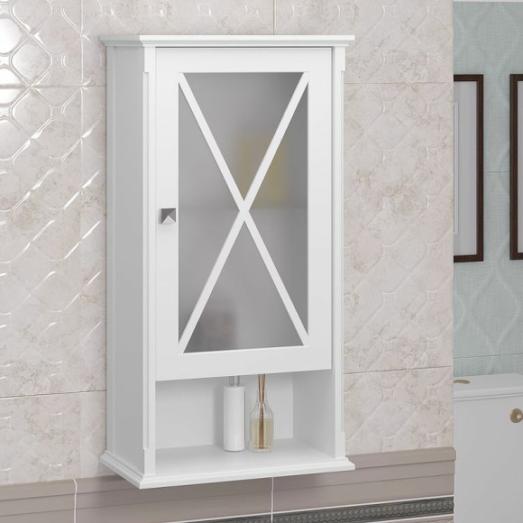 Подвесной шкаф Opadiris Палермо 46 R 00-00007336 Белый матовый Подвесной шкаф Opadiris Палермо 46 R 00-00007336 Белый матовый