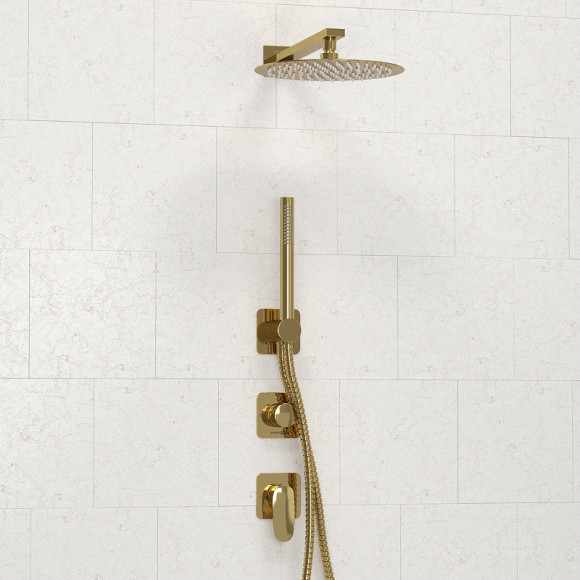 Душевая система WasserKRAFT Neckar A2151.277.183.208.280.197.281 Золото глянцевое