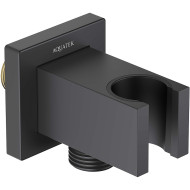 Шланговое подключение Aquatek AQ2463MB Черное матовое