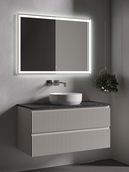 Столешница под раковину Sancos 100 TT100A1 Black Sky