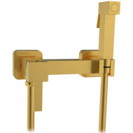 Гигиенический душ со смесителем CeramaLux DBS/007 Золото матовое