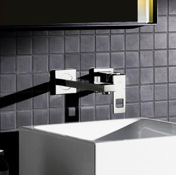Смеситель для раковины Grohe Eurocube 23447000 Хром Смеситель для раковины Grohe Eurocube 23447000 Хром
