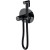 Гигиенический душ со смесителем Boheme Tech 157-B Черный матовый