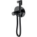 Гигиенический душ со смесителем Boheme Tech 157-B Черный матовый