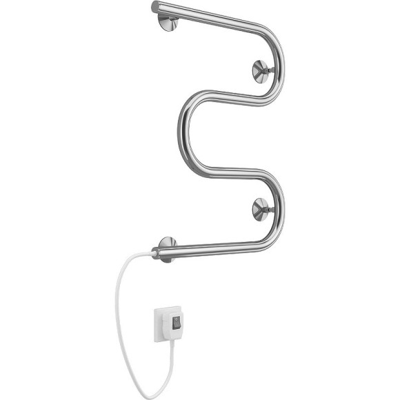 Электрический полотенцесушитель Terminus М-образный 400x500 4620768883903 Хром Электрический полотенцесушитель Terminus М-образный 400x500 4620768883903 Хром