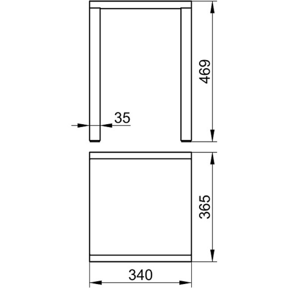 Табурет в ванную Keuco Plan 14982010038 Хром Светло-серый