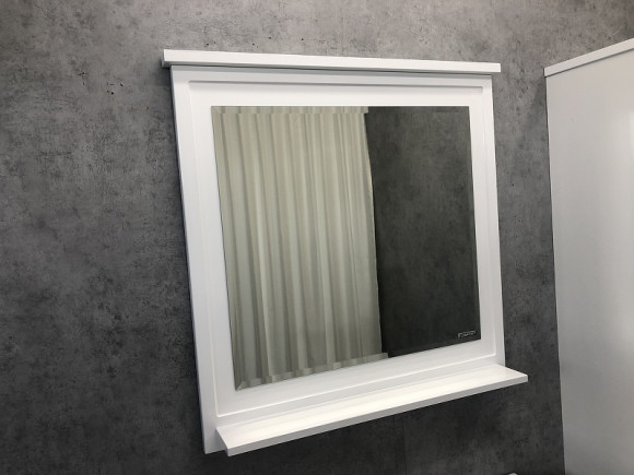 Зеркало Comforty Феррара 80 00004151059 Белое Зеркало Comforty Феррара 80 00004151059 Белое