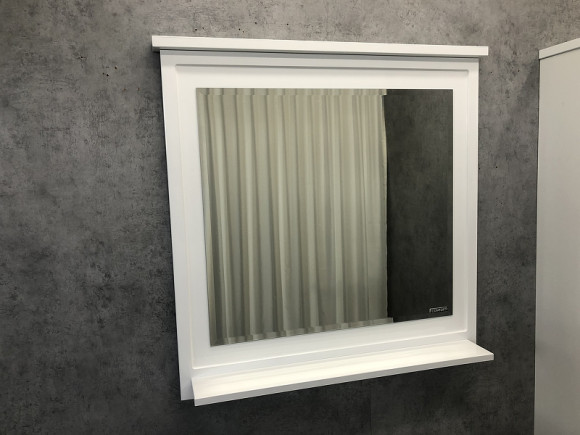 Зеркало Comforty Феррара 80 00004151059 Белое Зеркало Comforty Феррара 80 00004151059 Белое