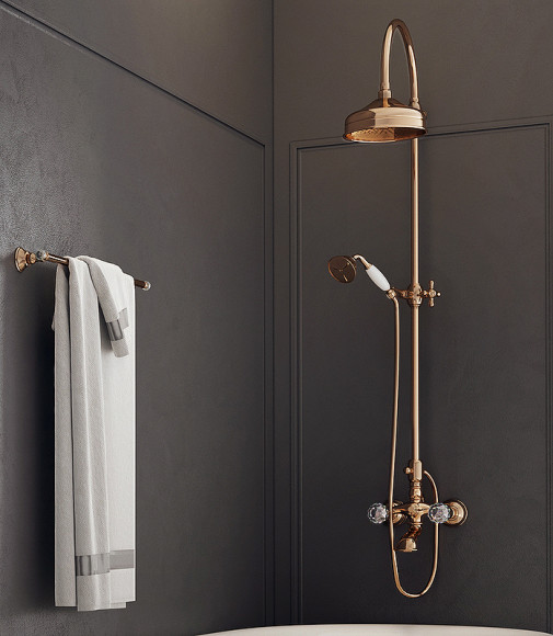 Душевая система Webert Karenina KA721208065 Бронза Душевая система Webert Karenina KA721208065 Бронза