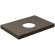 Столешница под раковину Kerama Marazzi Canaletto Про Чементо 70 CN70.DD507020R Коричневая темная матовая