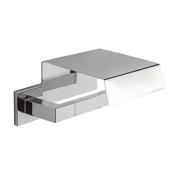 Держатель туалетной бумаги с крышкой Colombo Design Basic Q B3791.CR Хром