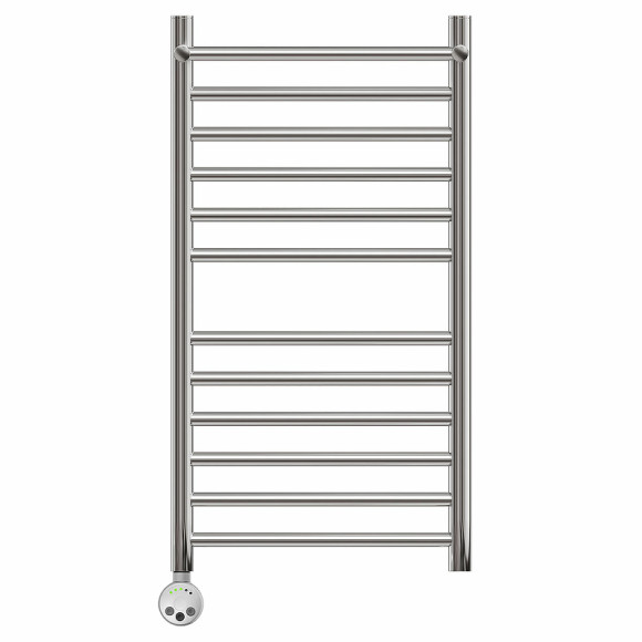 Электрический полотенцесушитель Point Аврора Премиум PN10158SPE П11 500x800 с полкой левый/правый Хром Электрический полотенцесушитель Point Аврора Премиум PN10158SPE П11 500x800 с полкой левый/правый Хром