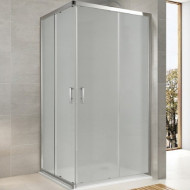 Душевой уголок Koller Pool Grace 120X80 G12080SG профиль Хром стекло рифленое