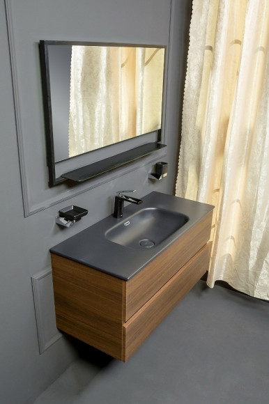 Тумба под раковину Boheme Armadi Art Vallessi 120 837-120-D подвесная Dark Oak