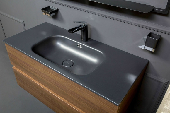 Тумба под раковину Boheme Armadi Art Vallessi 120 837-120-D подвесная Dark Oak